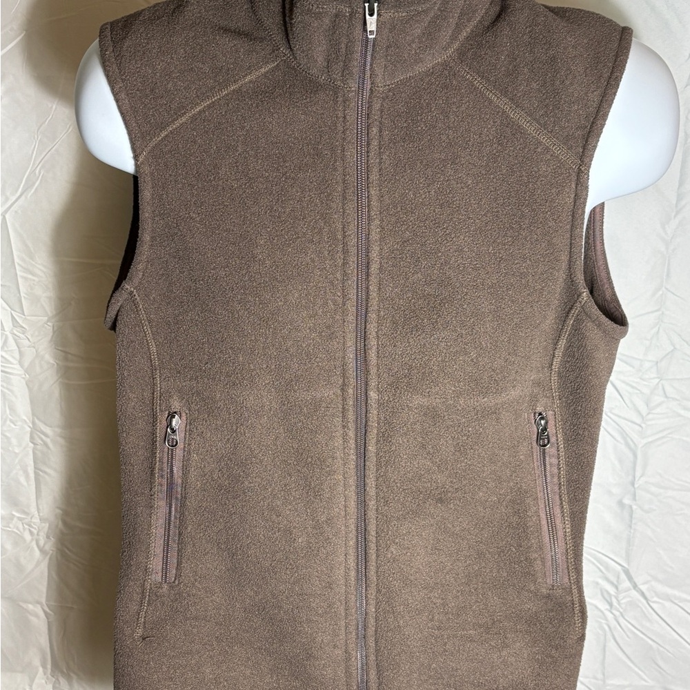 PATAGONIA Women's XL Synchilla Fleece Vest Fall 08 25165F8 - Brown Daybreak